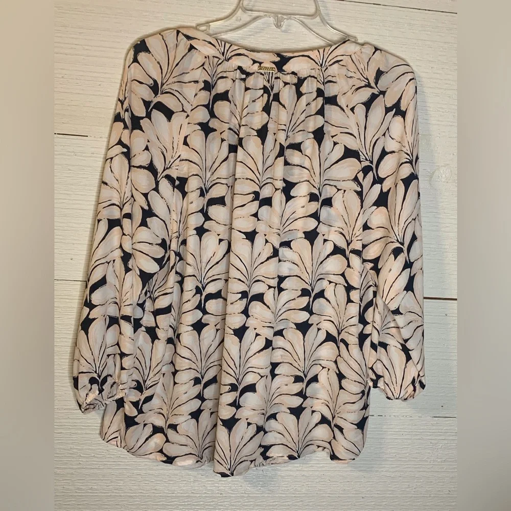 Floral Blouse by Ivanka Trump.  Size L. - Picture 9 of 11